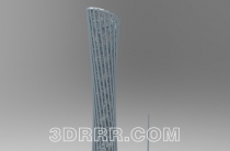 广州塔3D打印模型免费下载！