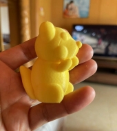 花栗鼠3D打印作品